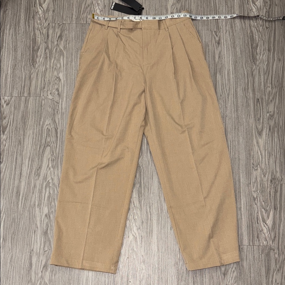 Realtakai Men,s  WIDE PANTS Size XL khaki Color BRAND NEW